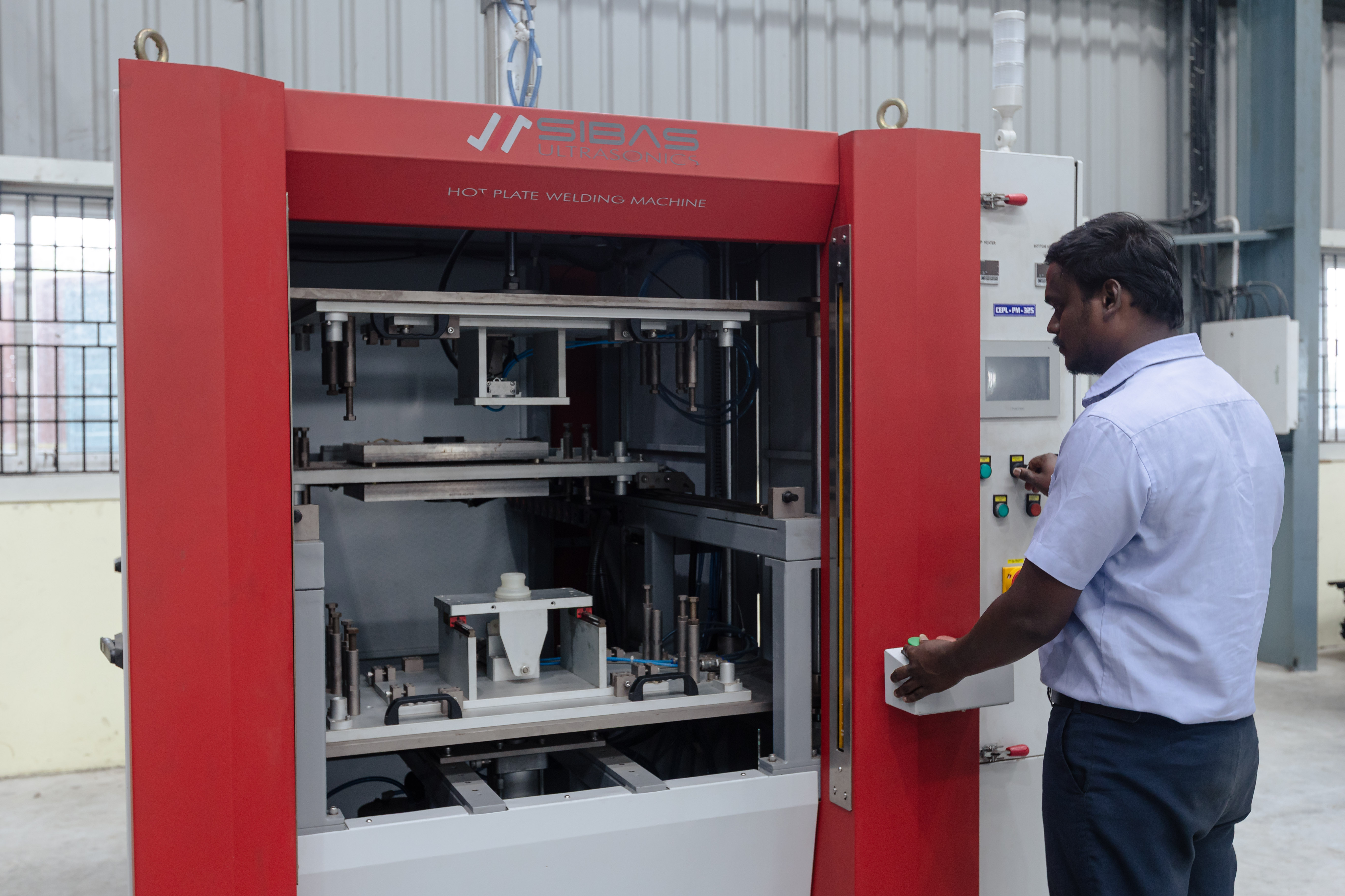 hot plate welding machine